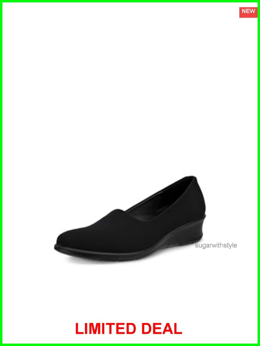 Leather Loafers with Comfort Fibre System & Wedge Sole